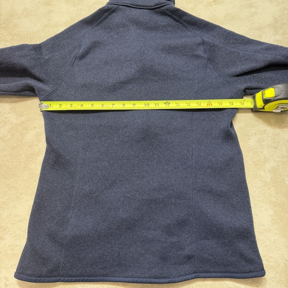 Patagonia Better Sweater Women Jacket Navy Full Zip Long Sleeve Size Large - Picture 9 of 10